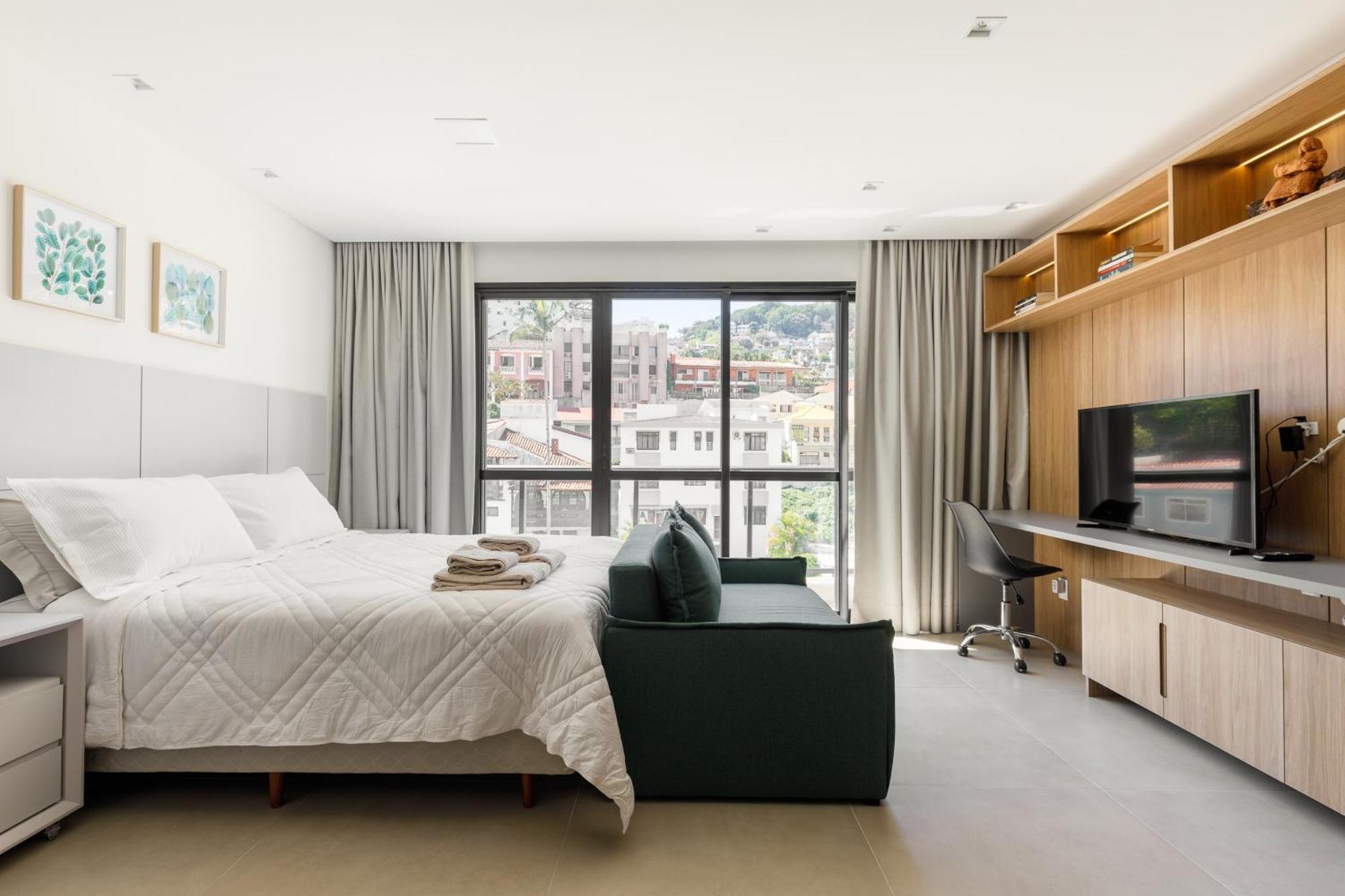 Florianópolis Zee Studios A 200M Da Beira-Mar Norte חדר תמונה