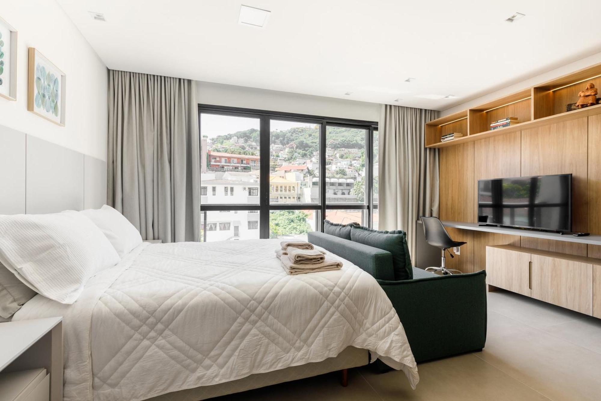 Florianópolis Zee Studios A 200M Da Beira-Mar Norte חדר תמונה